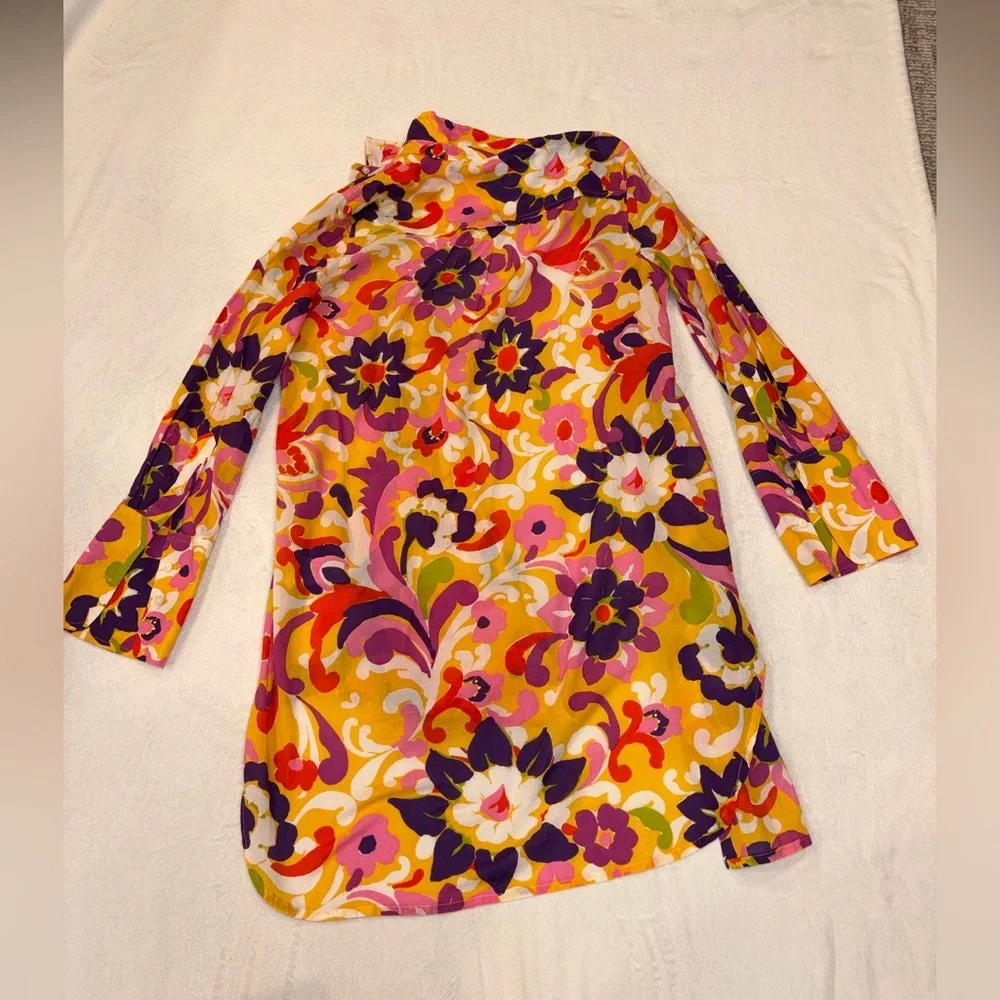 J. Crew Multicolor Floral Shirt - Picture 8 of 8